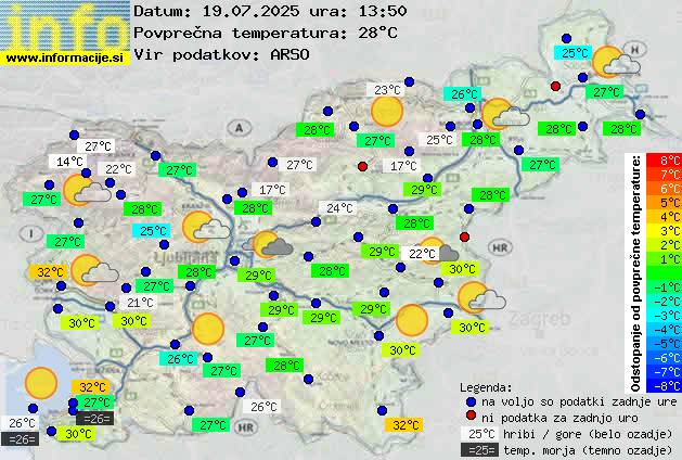 Trenutno vreme Maribor