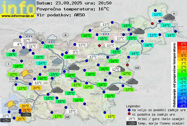 Trenutno vreme Velenje